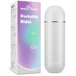 Easy@Home Portable Bidet for Travel: Handheld Sprayer Kit - Personal Hygiene Peri Bottle for Women & Men | Perineal & Postpartum Care Essentials | 380mL (12.8 oz) Large Capacity Bottle | EPB-01 Grey