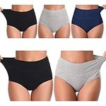 UMMISS Womens Cotton Underwear High