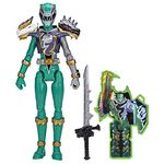 Power Rangers Dino Fury Cosmic Armor Green Ranger, 6-Inch Power Rangers Action Figures Make Great Gifts for Boys and Girls Ages 4 and Up