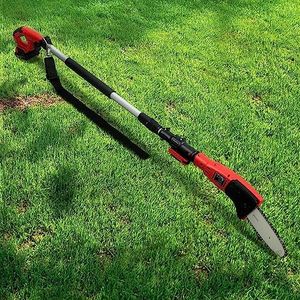 Giantz Pole Saw, 20V Hedge Trimmer Electric Pruner Cordless Chainsaw Pruning Chain Saws, Battery Powered Chainsaws for Tree Trimming Garden Whipper Snipper Tool