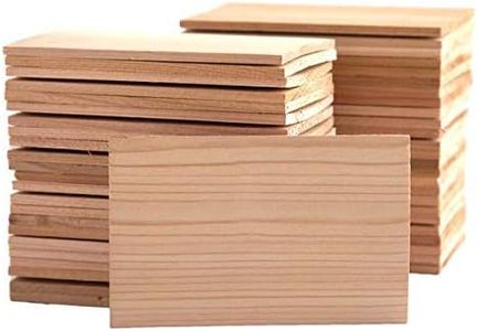 Wildwood Grilling Bulk 50-Pack Western Cedar Grilling Planks Perfect Quantity for Restaurants, Chefs, and Deli's - Great for Adding Flavor and for Presentation - USA-Made and Sourced