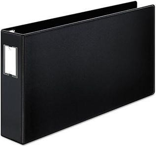 Cardinal® Premier 11" x 17" Binder, Easy Open® Locking Slant-D® Rings, 3", 650-Sheet Capacity, Black with Spine Label Holder