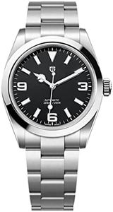Pagani Design Nouvelle Montre Automatique pour Homme 36 mm Cadran 100 Verre Saphir étanche Montre mécanique en Acier Inoxydable Montre pour Homme Automatique…