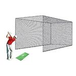 Tongmo Golf Cage Net - 10x10x15ft, 