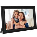 Digital Photo Frame WiFi, 10.1 1280 * 800 IPS Touch Electronic Screen Photo Frameo, 32GB Storage, Skylight Digital Picture Frame Share Photos and Videos vie Uhale App, Skylight Calendar, Auto-Rotate