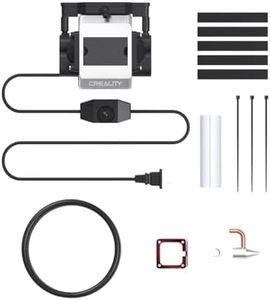 Creality Air Assist Kit for Laser Engraver Falcon 10W/7.5W/10W Module, 22L/min Airflow Air Assist Pump for Laser Cutter and Engraver, Clean Surface Smooth Edge, Remove Smoke/Dust, Protect Laser Lens