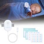 Bedwetting Alarm for Kids, Bedwetting Alarm with High Sensitivity Sensor Loud Sound and Strong Vibration USB Rechargeable Bedwetting Sensor Monitors for Kids and Elderly Proven Solution for Bedwetters