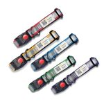 Pawsitivity Reflective Collars for Stray or pet Dogs Equipped QR Code Tech. and Center Lock Anti Theft Buckle Highly Durable and Adjustable and Secure pet Details 10 Colors | Pack of 5 (Multicolor)