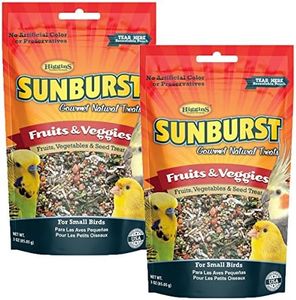 Higgins Sunburst Fruits & Veggies Gourmet Treats for Small Birds (2 Pack)