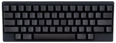 HHKB Classic Keyboard PD-KB401B, Printed Keycaps, Professional Mechanical 60% Keyboard, Compact, USB-C (Charcoal)