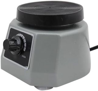 DNYSYSJ 4 Inch Lab Vibrator, 4" Oscillator Round Shaker Plaster Vibrator for Mixing 110V 100W (Gray)