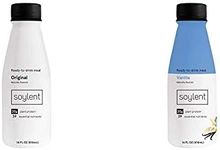 Soylent Original and Vanilla Plant-Based Meal Replacement Shake Bundle (12 Pack)