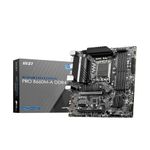 MSI PRO B660M-A DDR4 Motherboard, Micro-ATX - Supports Intel 12th Gen Core Processors, LGA 1700 - DDR4 Memory Boost 4800+MHz/OC, PCIe 4.0 & 3.0 x16 Slots, 2 x M.2 Gen4 Slots, 2.5G LAN