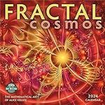 Fractal Cosmos 2024 Wall Calendar: 