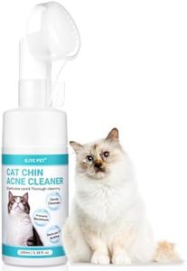Cat Chin Cleanser – 2-in-1 Wash with Soft Brush – Gentle Formula for Blackheads, Feline Acne & Dirty Chin – Alcohol & Fragrance Free (3.38 fl. oz)