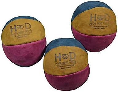 Hide & Drink, Leather Juggling Balls (3 Pack) Equipment with Professional Style, Great Feel, Handmade Includes 101 Year Warranty :: Multicolor