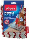 Vileda ProMist MAX Microfibre Scrub Pad Mop Head (1 Pack) | Extra Scrubbing Power | Dual-Sided Mop Refill | Reusable, Machine-Washable