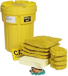 SpillTech Hazmat Overpack Salvage Drum Spill Kit, 30 Gallon, 47 Pieces (SPKHZ-30)