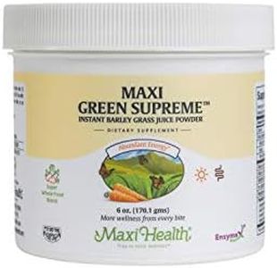Maxi Health Green Supreme - Barley Grass - Concentrate - 6 Ounces Instant Juice Powder - Kosher