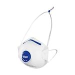 Dräger X-plore 1350 Particulate Respirator with Exhalation Valve, 10 Pack, Size M/L, NIOSH-Certified, Disposable Dust Mask, Adjustable Head Harness, Low Breathing Resistance