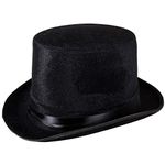 Henbrandt Top Hat Black Velour (Adult)