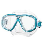 Tusa M-212 Ceos Clear Skirt Scuba Diving Mask - Siesta Green