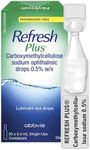 REFRESH PLUS Ophthalmic Solution, Eye Drop for Dry Eye Relief, 30 x 0.4 ml