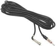 Scosche FDA18B Compatible with 1995-97 Ford/Lincoln/Mercury Antenna Adapter; w/18ft. Ext. for Rear-mounted tuner/amp applications , Black