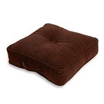 South Pine Porch Oakford 21-inch Square Floor Pillow, Bitter