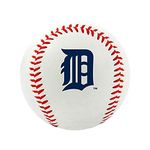 Rawlings MLB Detroit Tigers Team Logo Baseball, Official, White