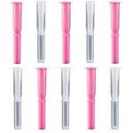 MinLUOCER 10 Pcs Anus Lube Applicator Smooth Vaginal Applicators Disposable Lubricants Injector for Men Women Couples