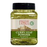 Pride of India – Curry Leaf Ground – Fresh Aroma/Distinct taste – No GMO/No Artificial Color – Traditional Indian Spice – Easy to Store – 8 oz. Resealable pack