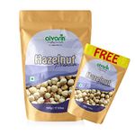 ALVARIN® - Turkish Hazelnut - 500g + 100g (Buy 500g Get 100g Free) | Imported Nuts | Rich in Nutrients | Jumbo Sized | Exotic Nuts