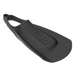 Arena Unisex Adult Comfortable Lightweight Swim Training Fins for Men and Women Silicone Short Blade Flippers Open Heel Design, Black, 11-12