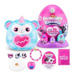 Rainbocorns ZURU Eggzania Mini Mania, Monkey, by ZURU Plush Surprise Unboxing with Animal Soft Toy, Idea for Girls with Imaginary Play (Monkey)