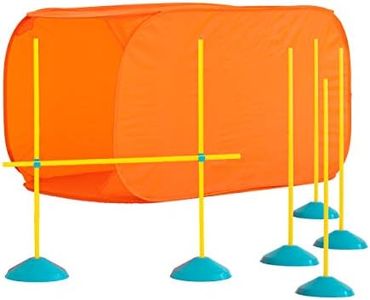 Outward Hound Zip & Zoom Indoor Dog Agility Training Kit for Dogs