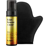 b.tan Fake Tan Kit | Forever Bundle - Self Tan Mousse With Instant Self Tanning Mitt Applicator - Fake Tanning Mousse, Fast 1 Hr Sunless Tanner, No False Tan Smell, Vegan Loving, Cruelty Free, 200ml