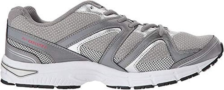 Avia Men's Avi-Execute-II Running Shoe, Chrome Silver/Frost Grey/Black, 11 4E US