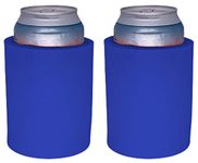 Blank Thick Foam"Old School" Style Can Coolers (2, Royal Blue)