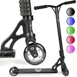 Land Surfer Stunt Scooters - Pro Scooter for Tricks and Stunts Stunt Scooter PRO Edition - Matt Black - Scooter for Kids Ages 8-12 Teens Boys and Girls