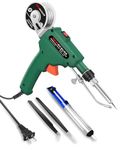 NEWACALOX Soldering Iron Gun Kit60W Professional Welding Toolwith Desoldering PumpTweezersfor Circuit Board Repair (Green)