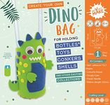 Express Yourself MIP Get Set Make Create Your Own Dinosaur Bag/Bottle Holder Kids Craft Kit for Kids GSET016