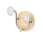 Umbra Melody Valet Wall Hook, Natural/Nickel