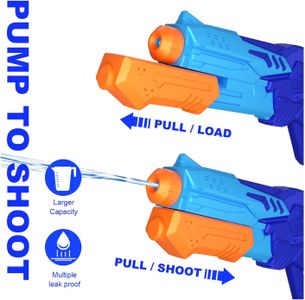 MOZOOSON Water Gun 600ml – High Capacity Outdoor Toy