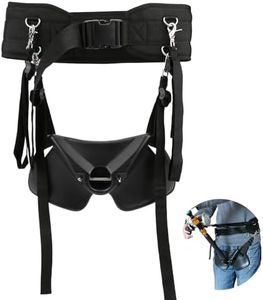 Fishing Belt Rod Holder, Adjustable Fish Fighting Belt Waist Rod Support Holder Stand Up Fish Fighting Rod Holder for Fishing Accessories