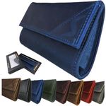 Tobacco Pouch Leather Elegant Premium Quality by Professional Smokeshirt Single or Double Paper Compartment Turner Bag for Men and Women