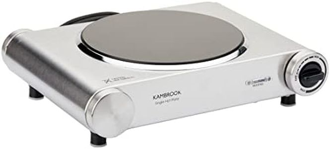 Kambrook Single Ceramic Hotplate, KHP110BSS