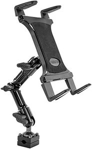 Arkon Heavy Duty Tablet Headrest Mount with Multi Angle 8 inch Arm for iPad Air 2 iPad Pro iPad 4 3 2