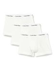 Calvin Klein Men's Boxers, White, L