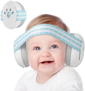 Yoofoss Baby Ear Muffs Noise Protection for Infant and Babies Up to 36 Months - Noise Cancelling Headphones for Ear Protection, Sleep, Travel - CE & ANSI Certified
